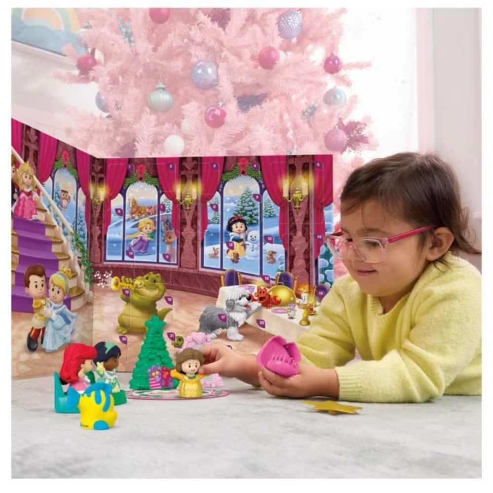 ✨ NEW! Fisher-Price Disney Princess Little People Advent Calendar - NIB ✨ - Picture 4 of 5